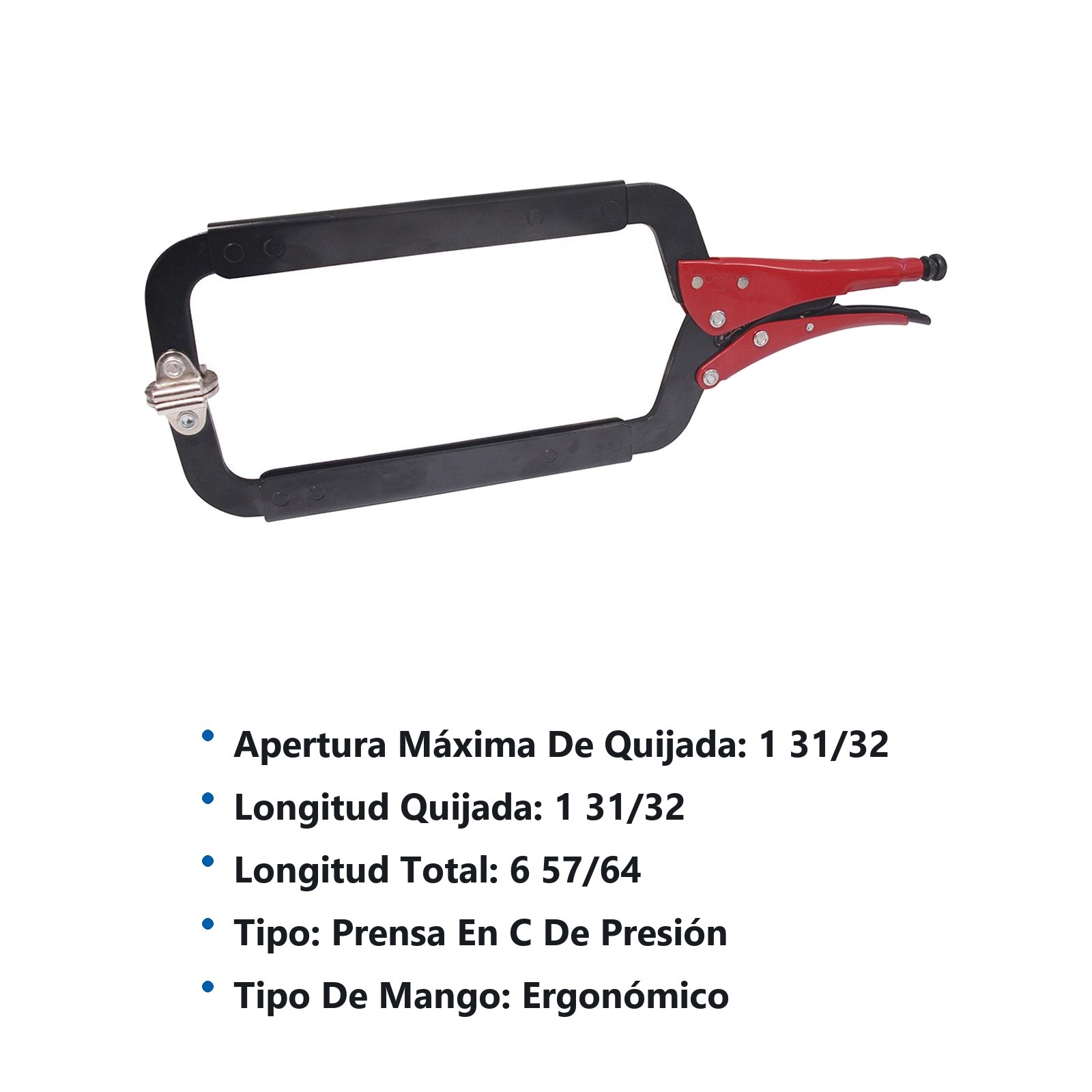 Pinza de presión de 6-57/64" tipo "C" Urrea - Imagen 2