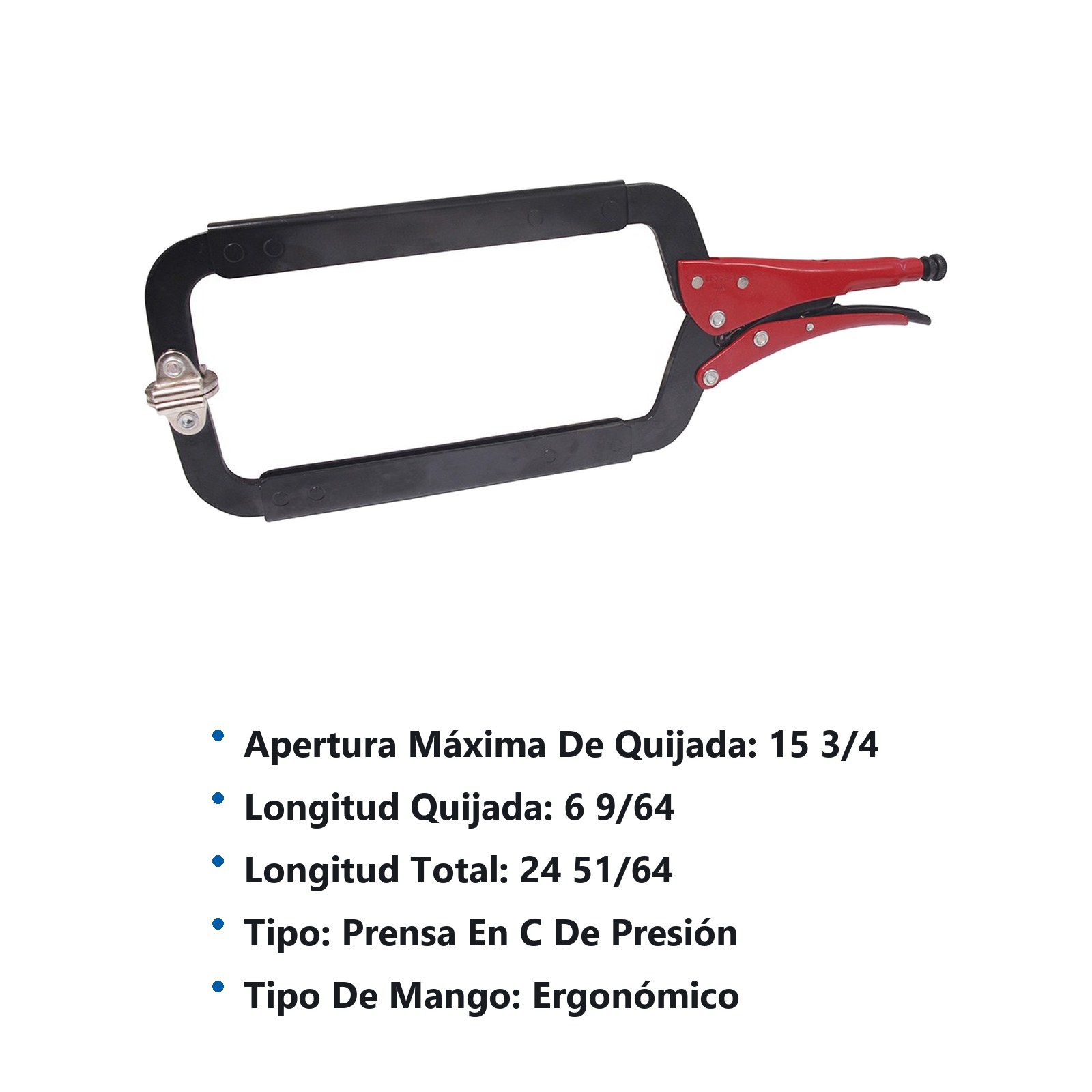 Pinza de presión de 24-51/64" tipo "C" Urrea - Imagen 2