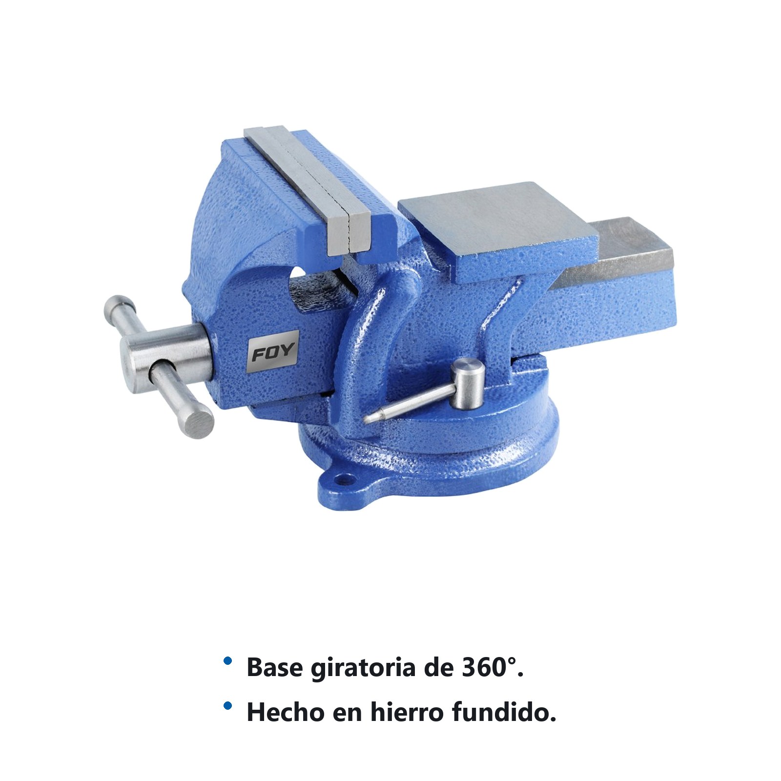 Tornillo de banco 6" Foy - Imagen 2