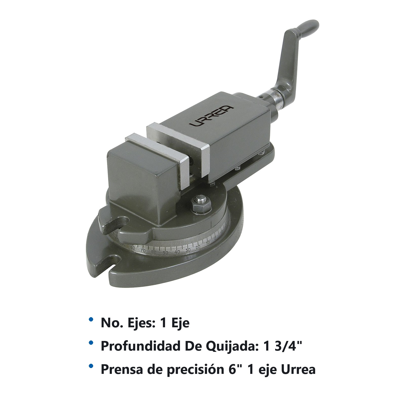 Prensa de precisión 1 eje, 6" Urrea - Imagen 3
