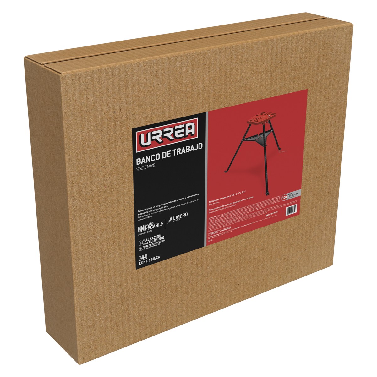 Banco de trabajo plegable 36-5/8" x 53-1/2" Urrea - Imagen 2
