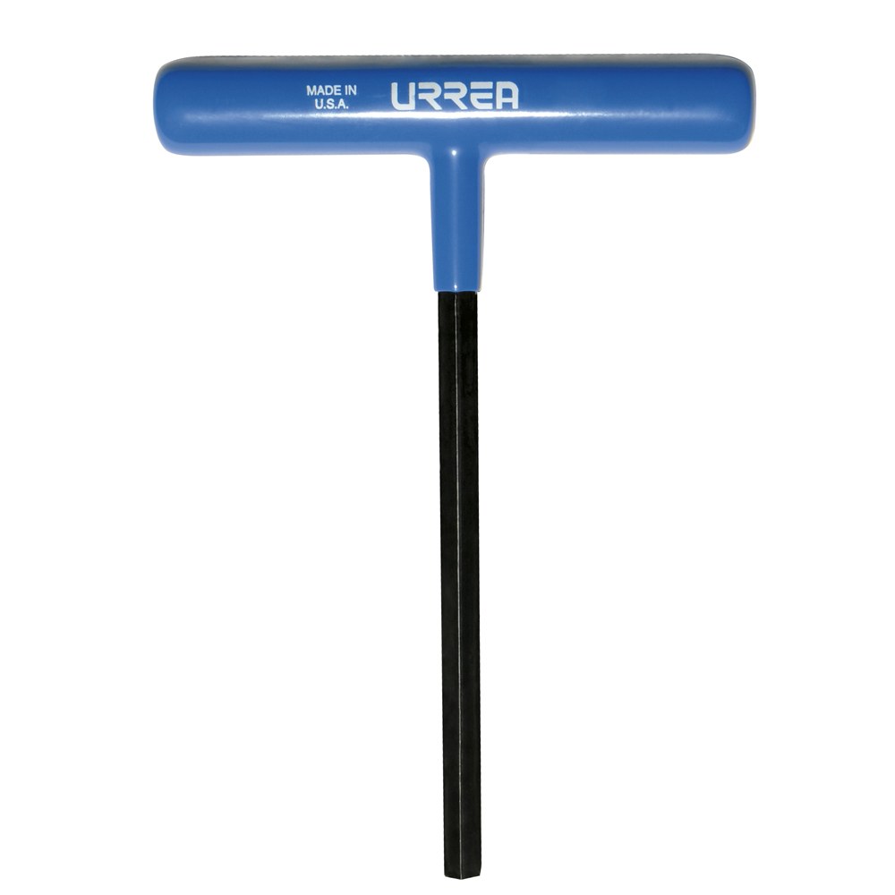 Llave hexagonal corta tipo "T" ergonómica métrica, 8 mm Urrea