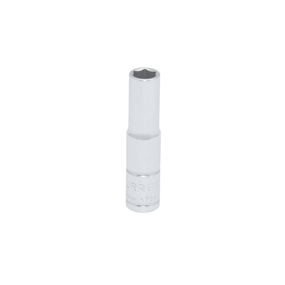 Dado largo cuadro de 1/4", 6 puntas, en pulgadas, 9/32" Urrea