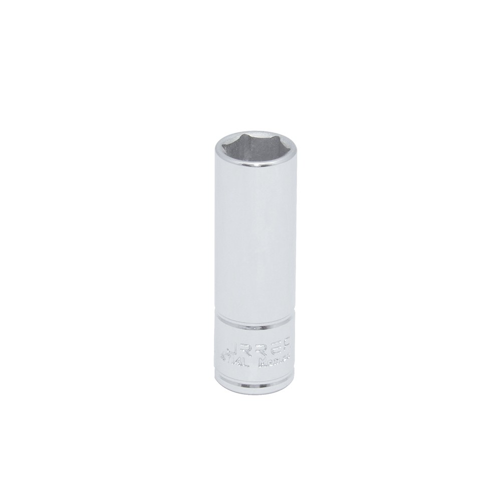 Dado largo cuadro de 1/4", 6 puntas, en pulgadas, 9/16" Urrea