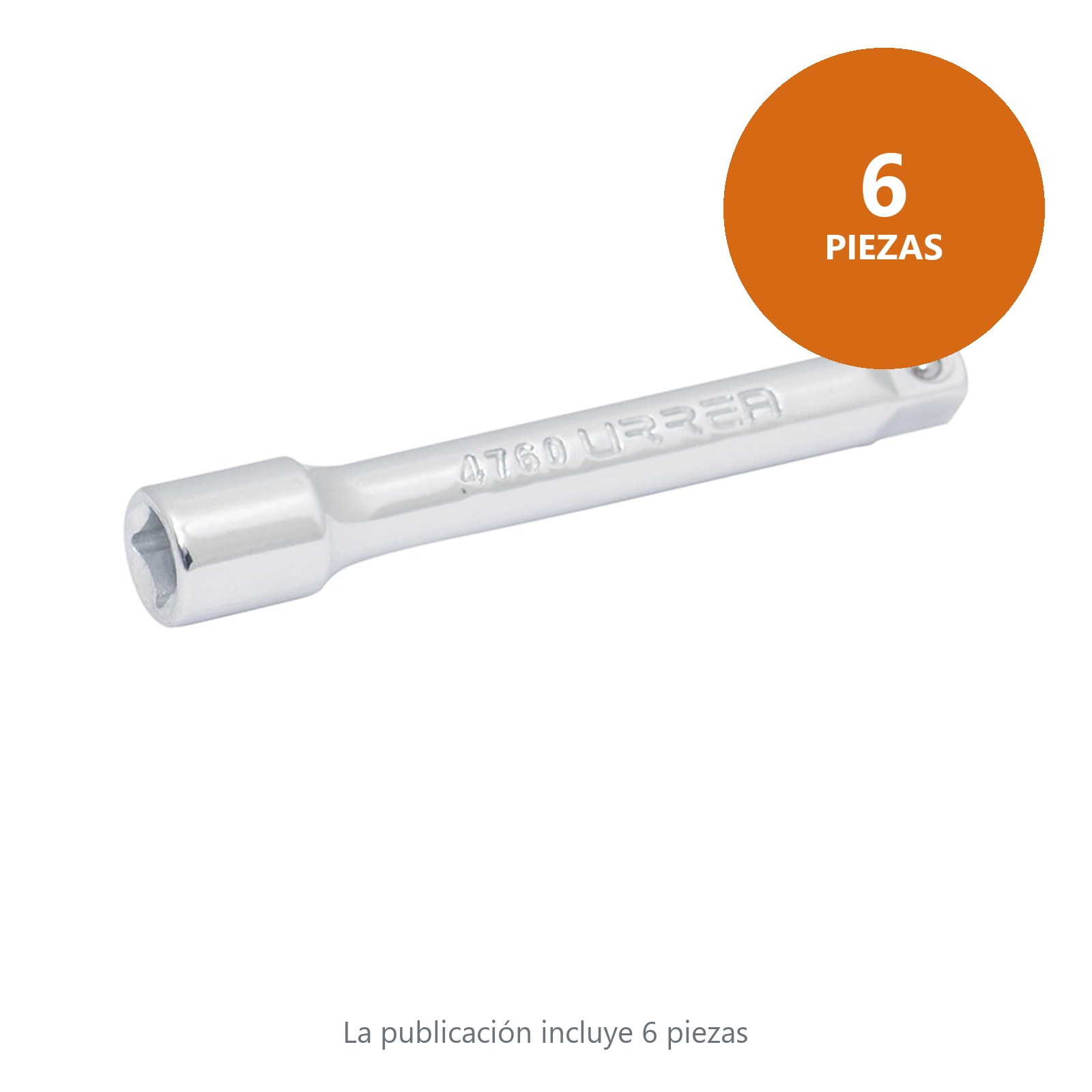 Extensión para dado cuadro de 1/4", 3" Urrea - Imagen 3