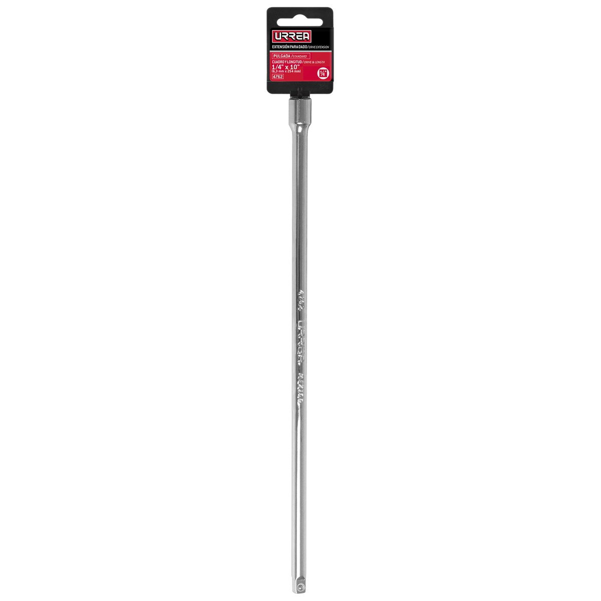 Extensión para dado cuadro de 1/4", 10" Urrea - Imagen 2