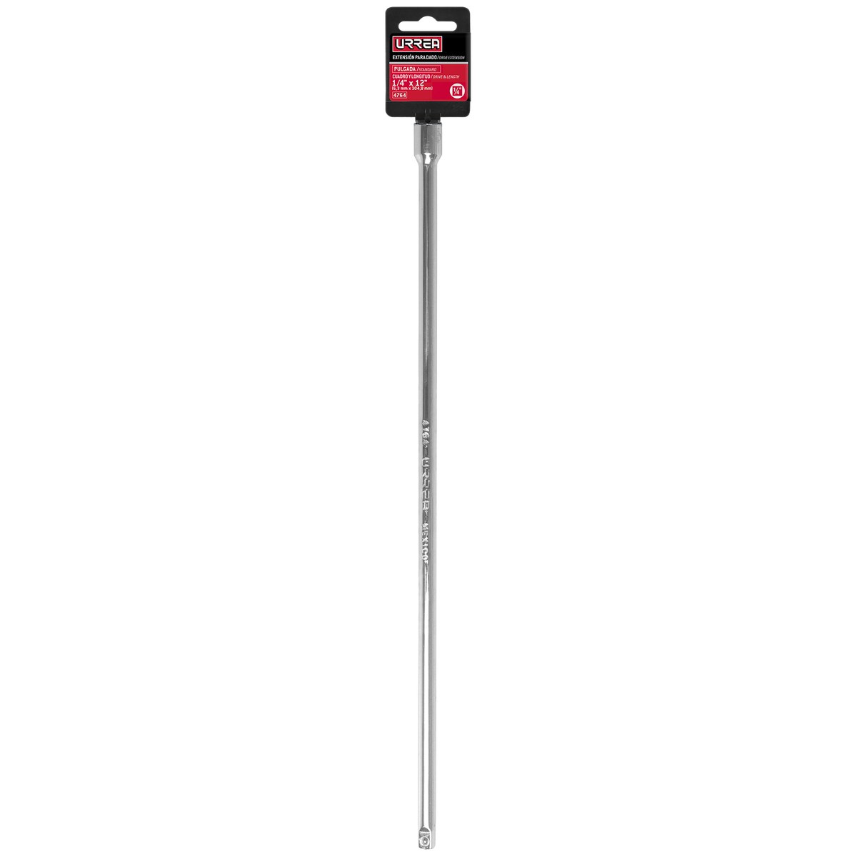 Extensión para dado cuadro de 1/4", 12" Urrea - Imagen 2