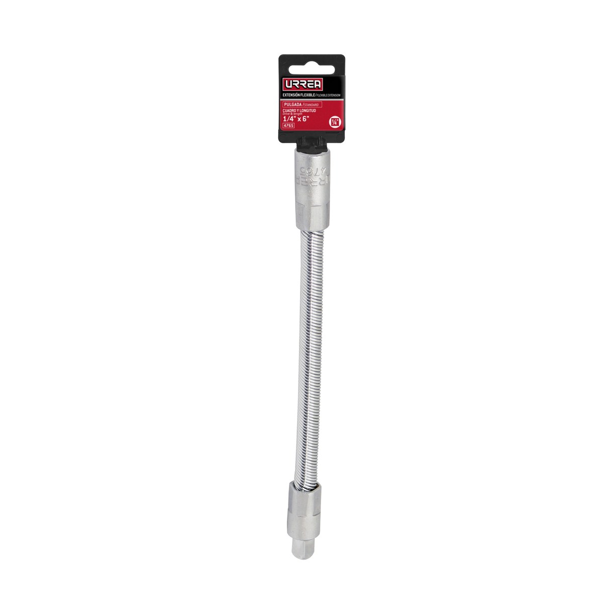 Extensión flexible para dado cuadro de 1/4", 6" Urrea - Imagen 2