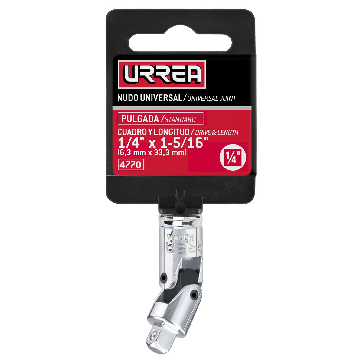 Nudo universal para dado cuadro de 1/4", 1-5/16" Urrea - Imagen 2