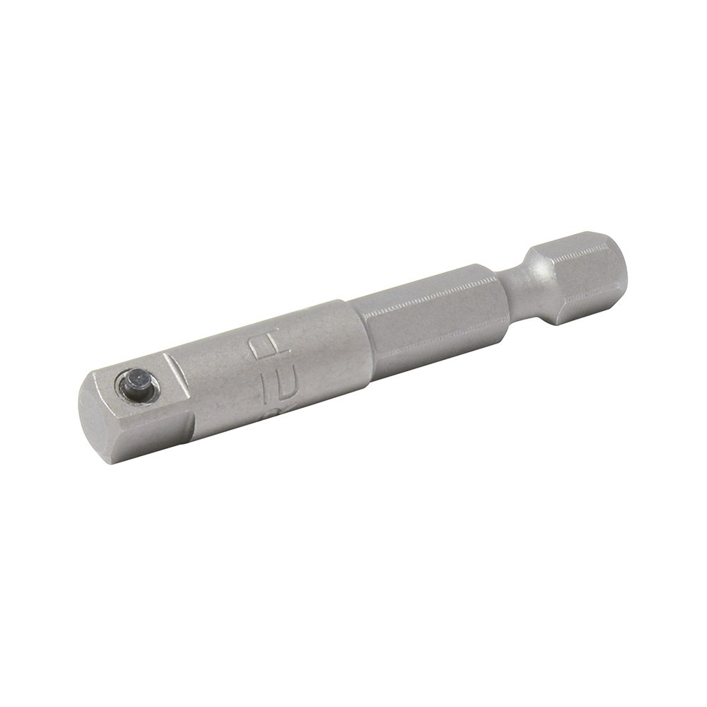 Adaptador con perno para dados cuadro hembra de 1/4", hexágono de 1/4" x 6" Urrea