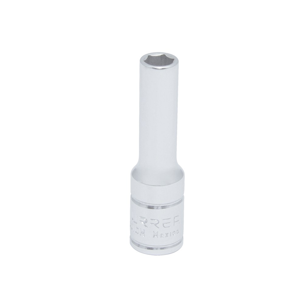 Dado largo cuadro de 3/8", 6 puntas, en pulgadas, 7/16" Urrea