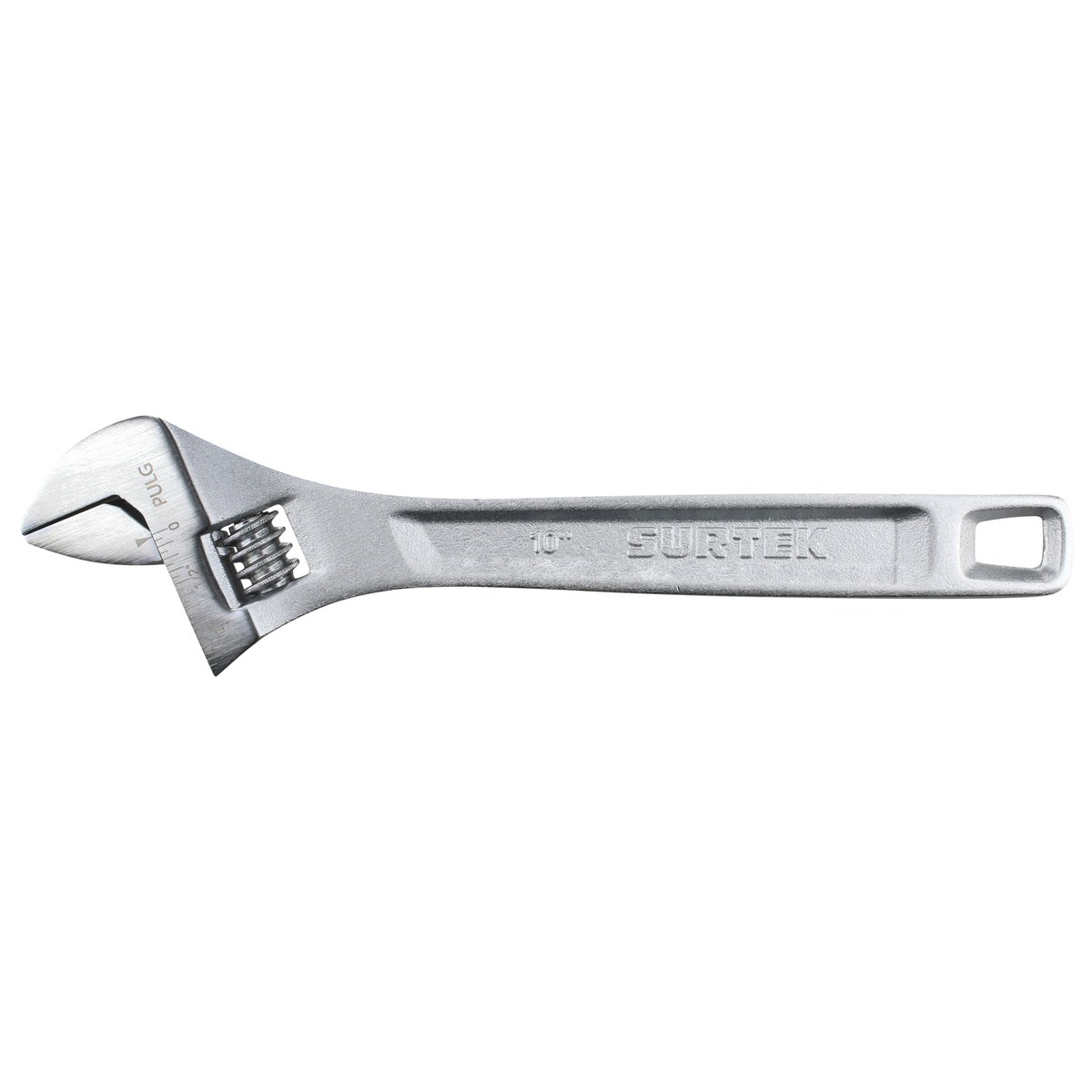 Llave ajustable cromada 10" Surtek - Imagen 4