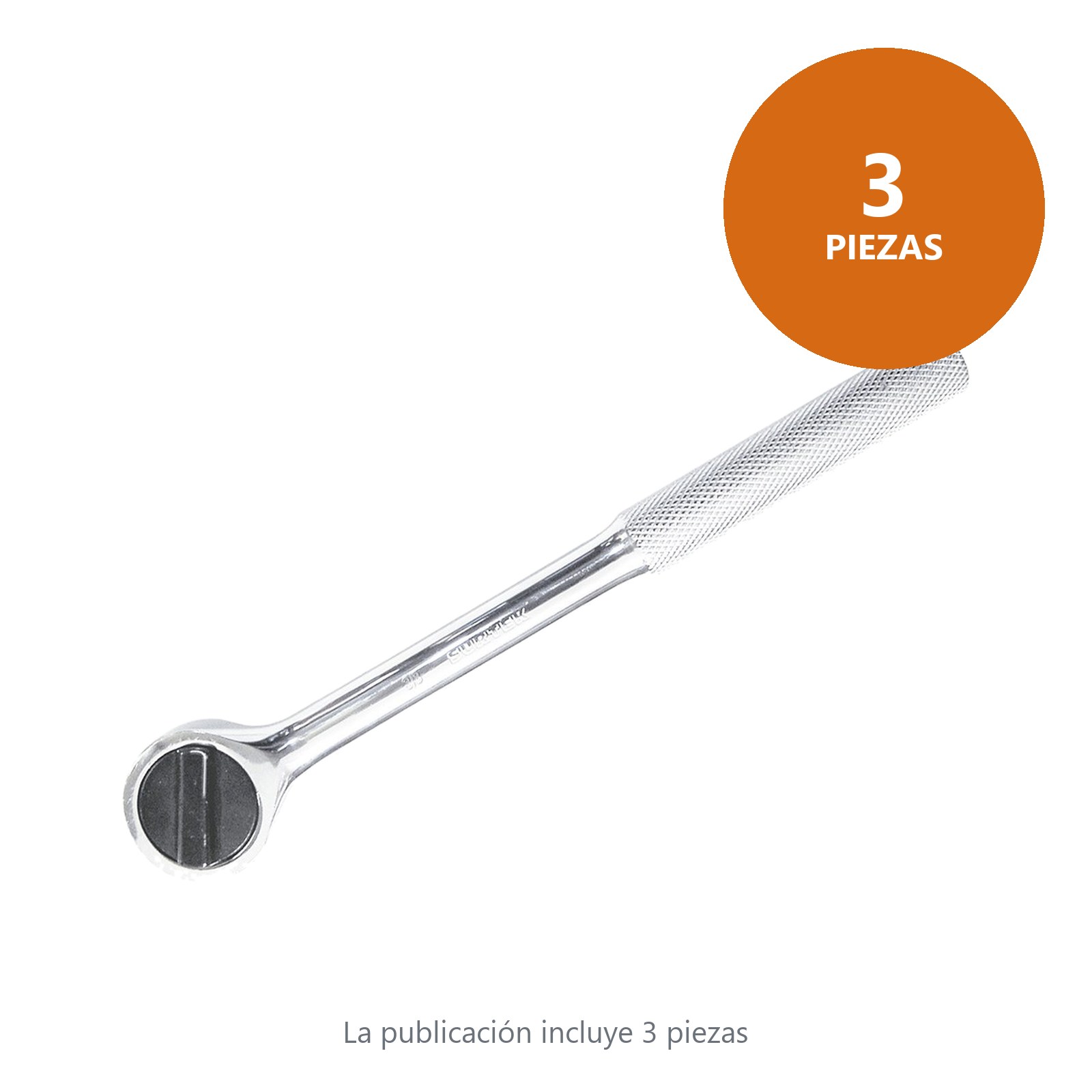 Matraca reversible cabeza redonda, para dado cuadro de 3/8" Surtek - Imagen 3