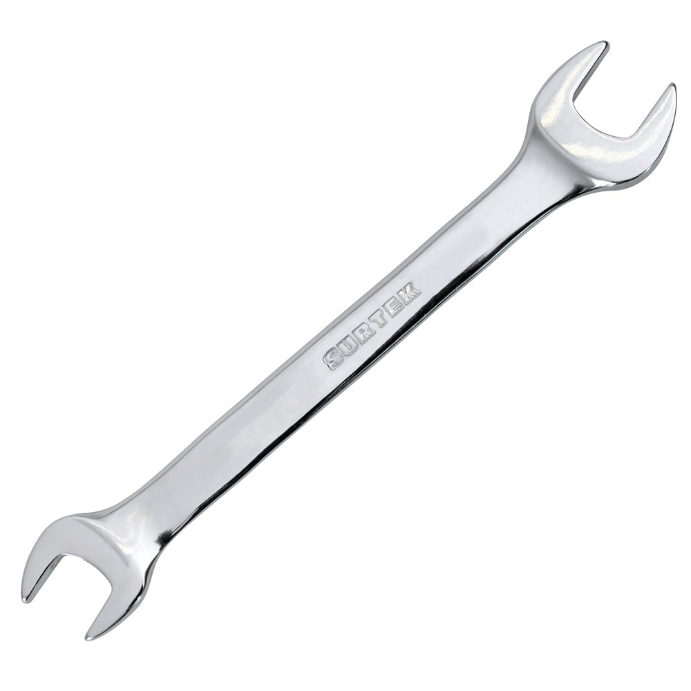 Llave española pulido espejo métrica, 16 x 17mm Surtek