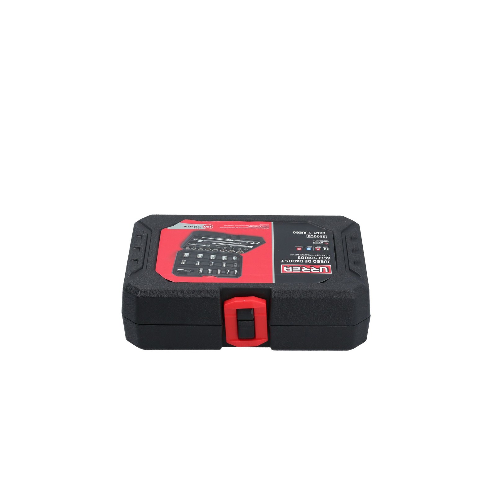 Juego de dados y accesorios cuadro de 3/8" combinado, 33 piezas Urrea - Imagen 4