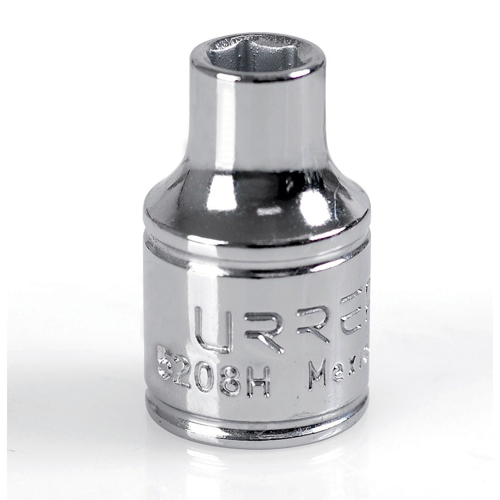 Dado cuadro de 3/8", 6 puntas, en pulgadas, 1/4" Urrea