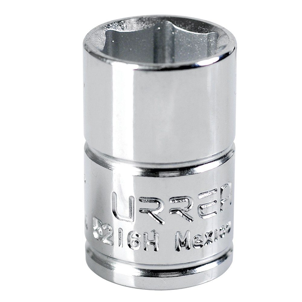 Dado cuadro de 3/8", 6 puntas, en pulgadas, 1/2" Urrea