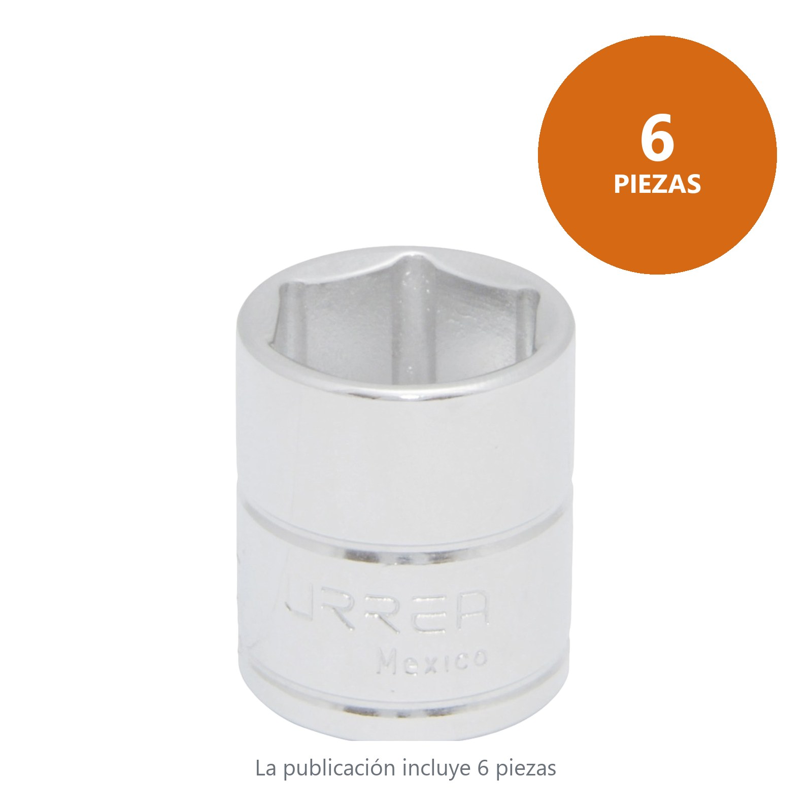 Dado cuadro de 3/8", 6 puntas, en pulgadas, 1" Urrea - Imagen 4