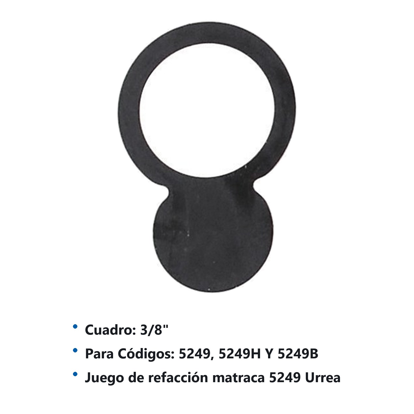 Juego de refacción para matraca reversible 5249, 5249H y 5249B Urrea - Imagen 3