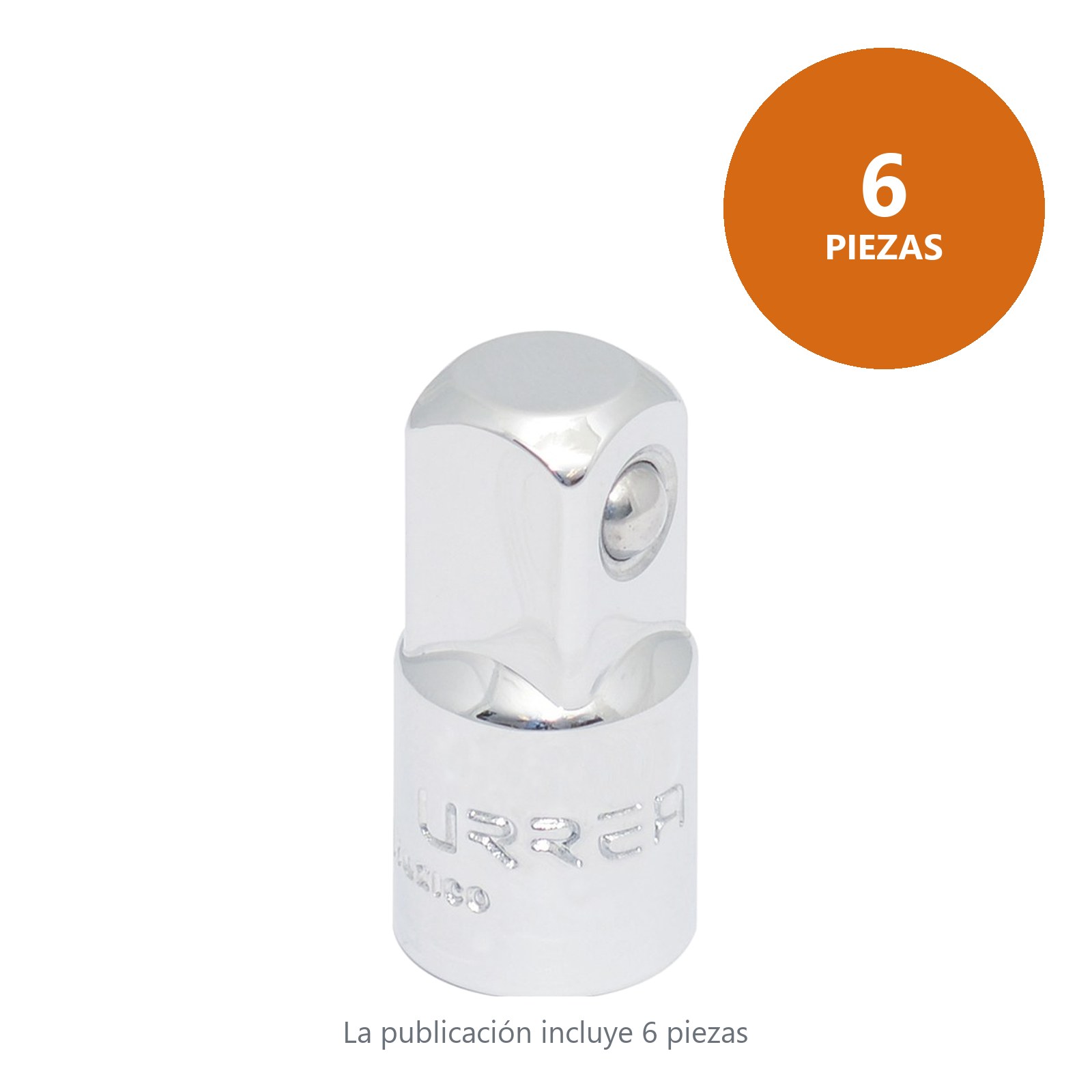 Adaptador para dado cuadro de 3/8" hembra a 1/2" macho Urrea - Imagen 3