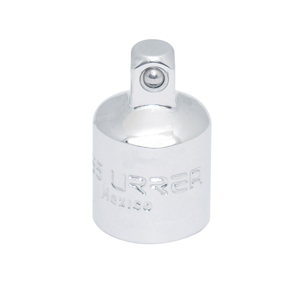Adaptador para dado cuadro de 3/8" hembra a 1/4" macho Urrea