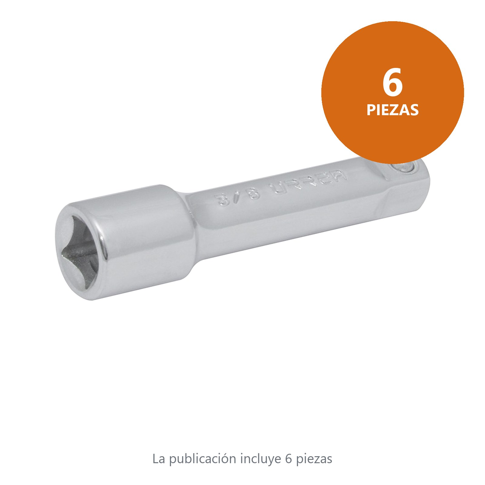 Extensión para dado cuadro de 3/8", 3" Urrea - Imagen 3