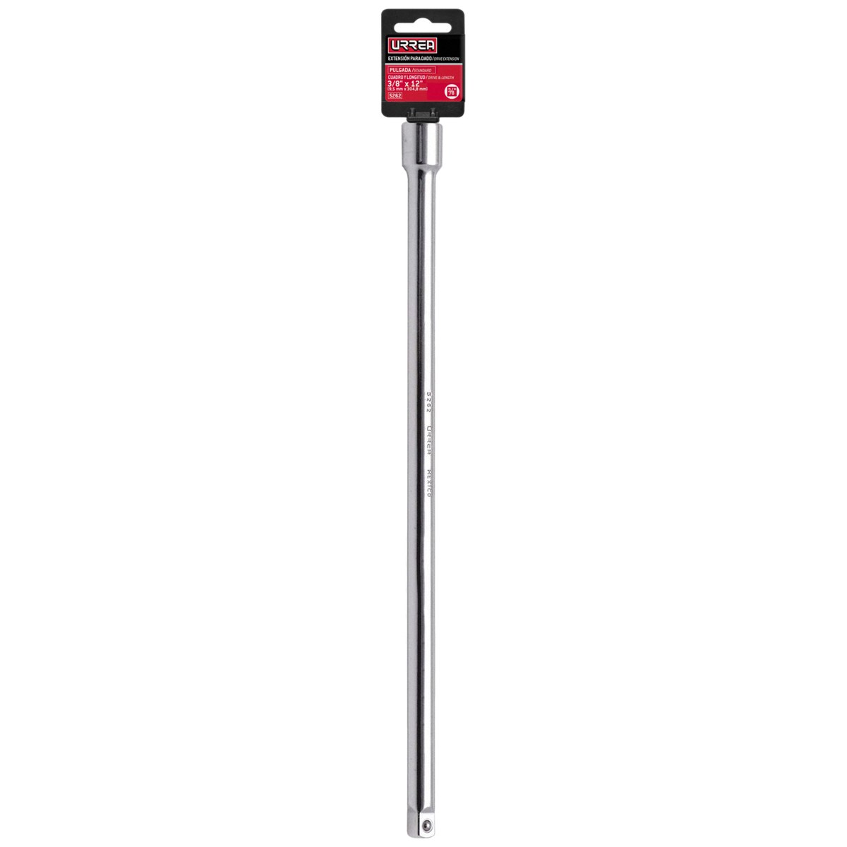 Extensión para dado cuadro de 3/8", 12" Urrea - Imagen 2