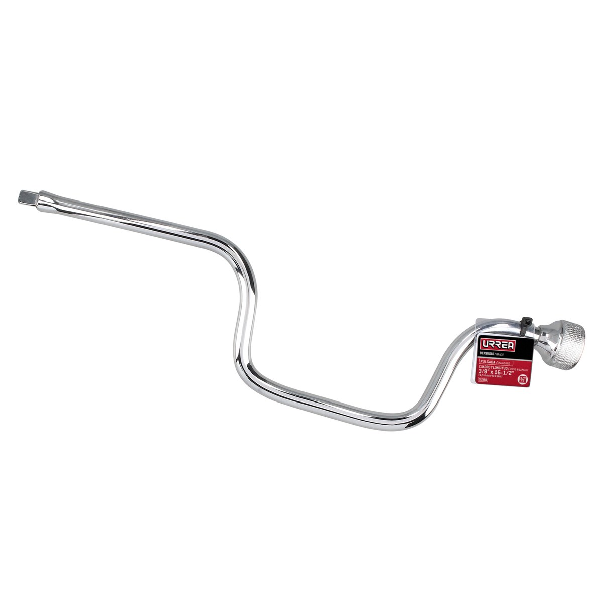 Berbiquí para dado cuadro de 3/8" Urrea - Imagen 2