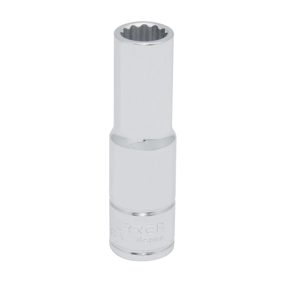 Dado largo cuadro de 1/2", 12 puntas, en pulgadas, 1/2" Urrea