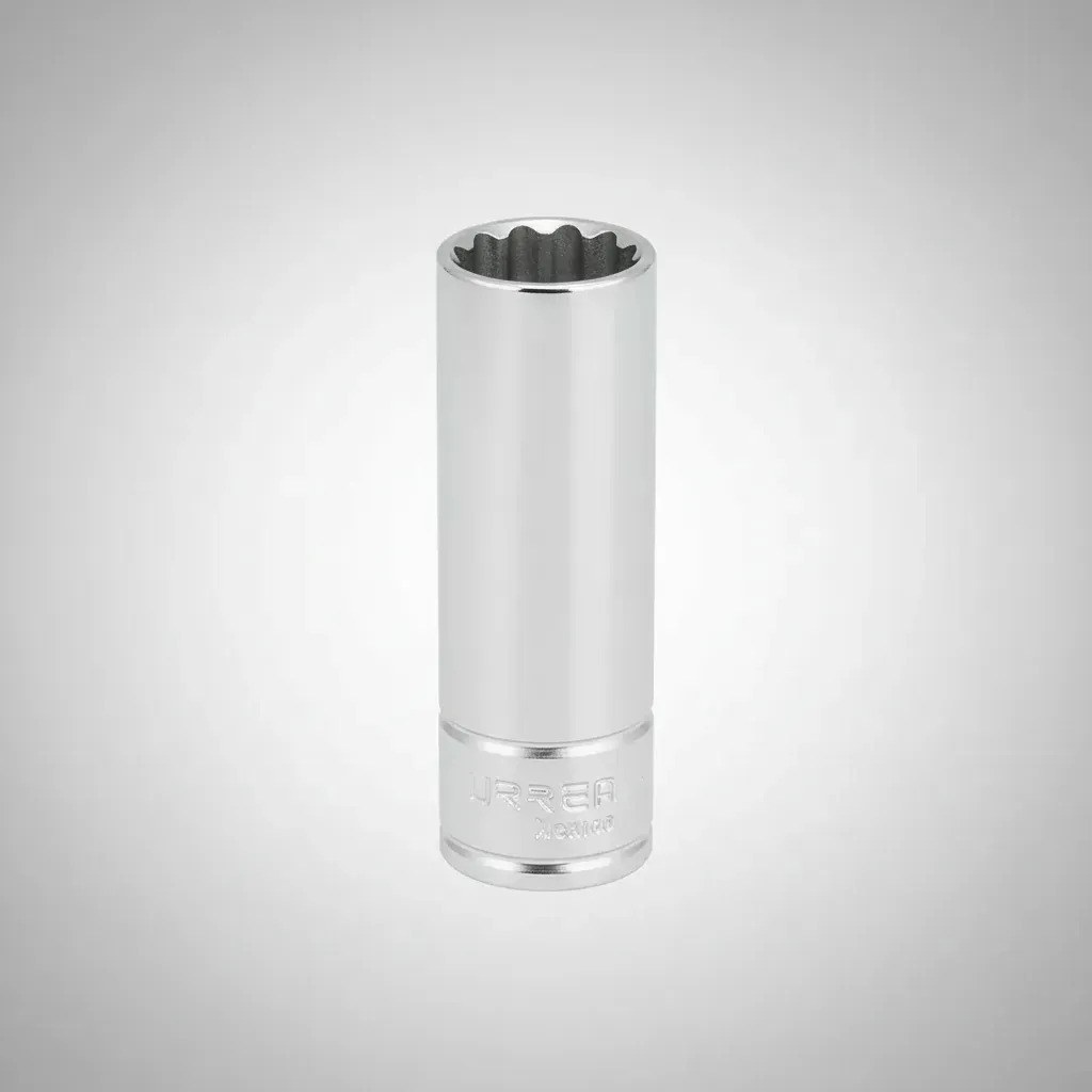 Dado largo cuadro de 1/2", 12 puntas, en pulgadas, 3/4" Urrea - Imagen 4