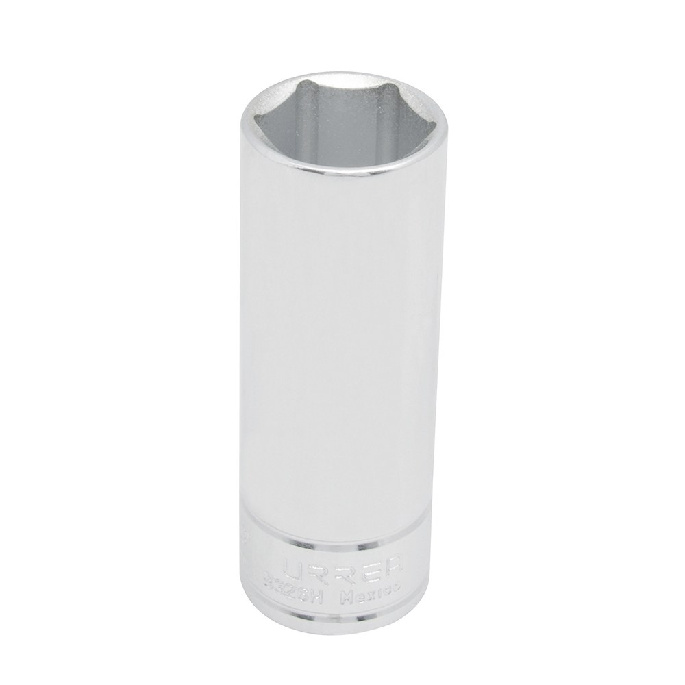 Dado largo cuadro de 1/2", 6 puntas, en pulgadas, 1" Urrea