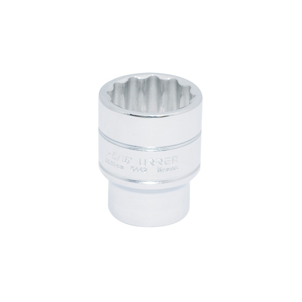 Dado cuadro de 1/2", 12 puntas, en pulgadas, 1-5/16" Urrea