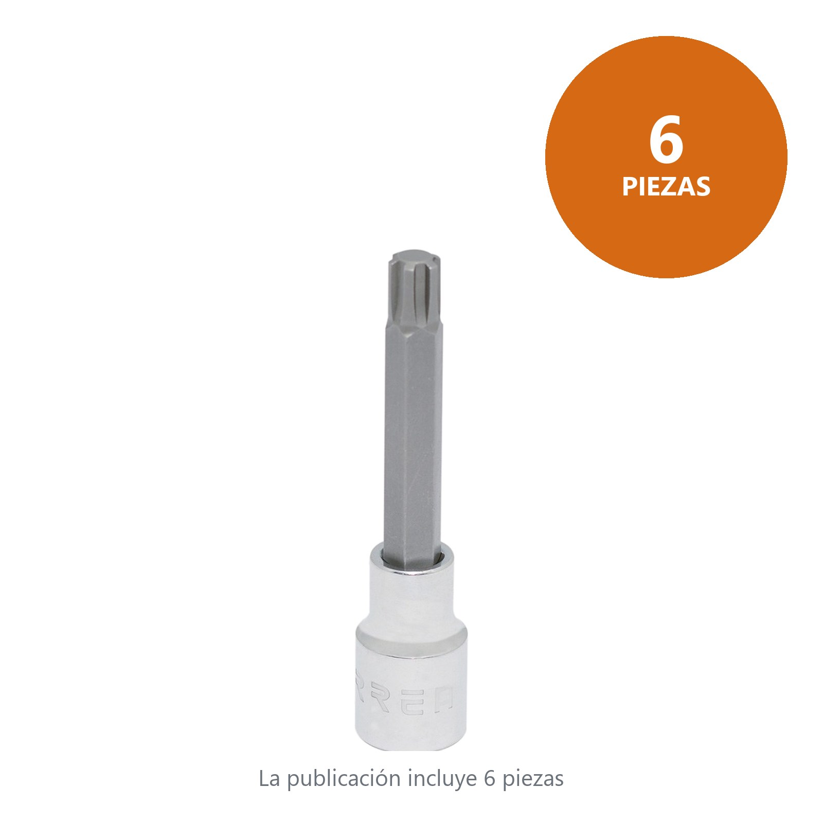 Dado con punta ribe cuadro de 1/2", M16 Urrea - Imagen 2