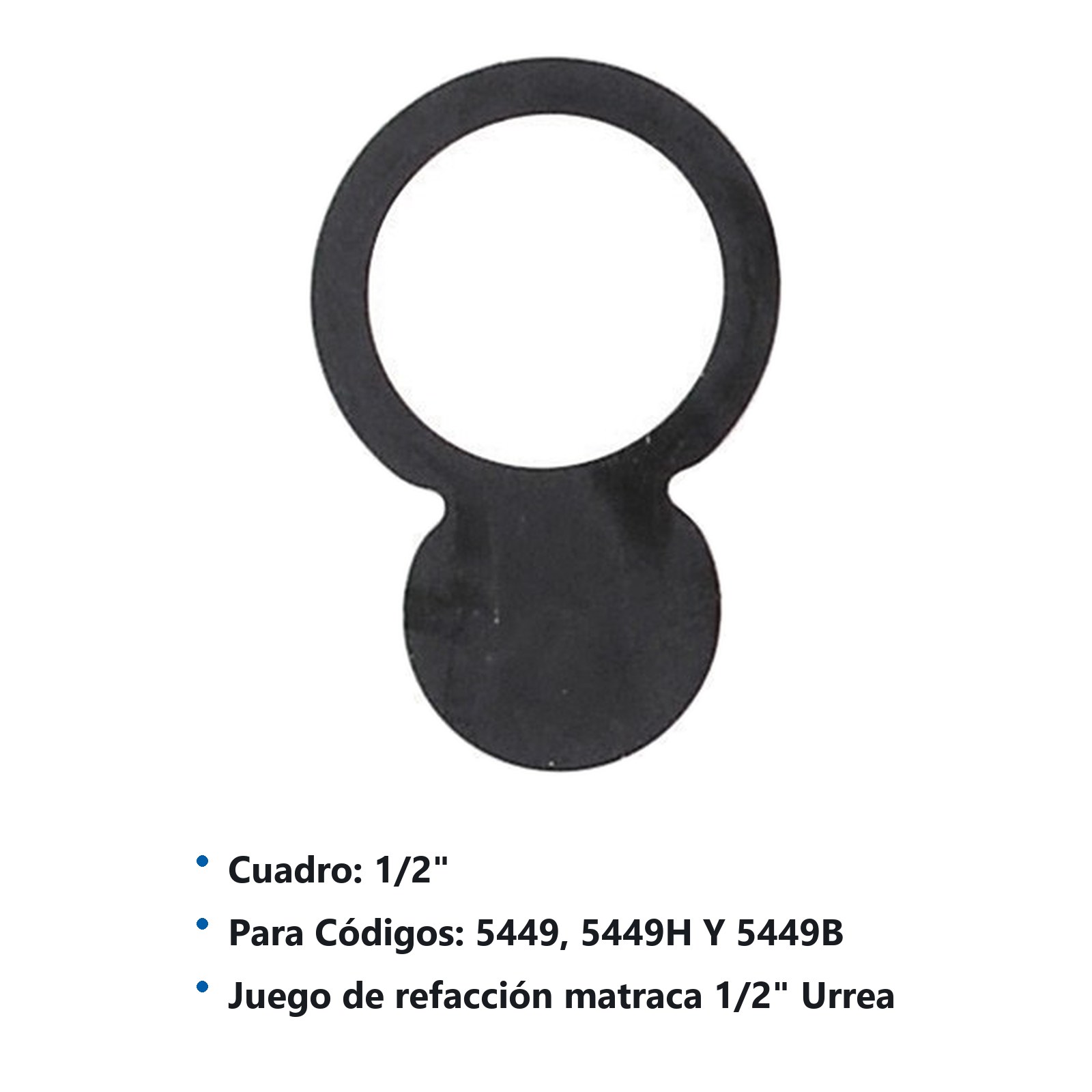 Juego de refacción para matraca reversible 5449, 5449H, 5449B y 5450 Urrea - Imagen 3