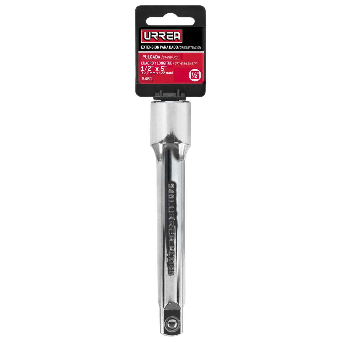 Extensión para dado cuadro de 1/2", 5" Urrea - Imagen 2