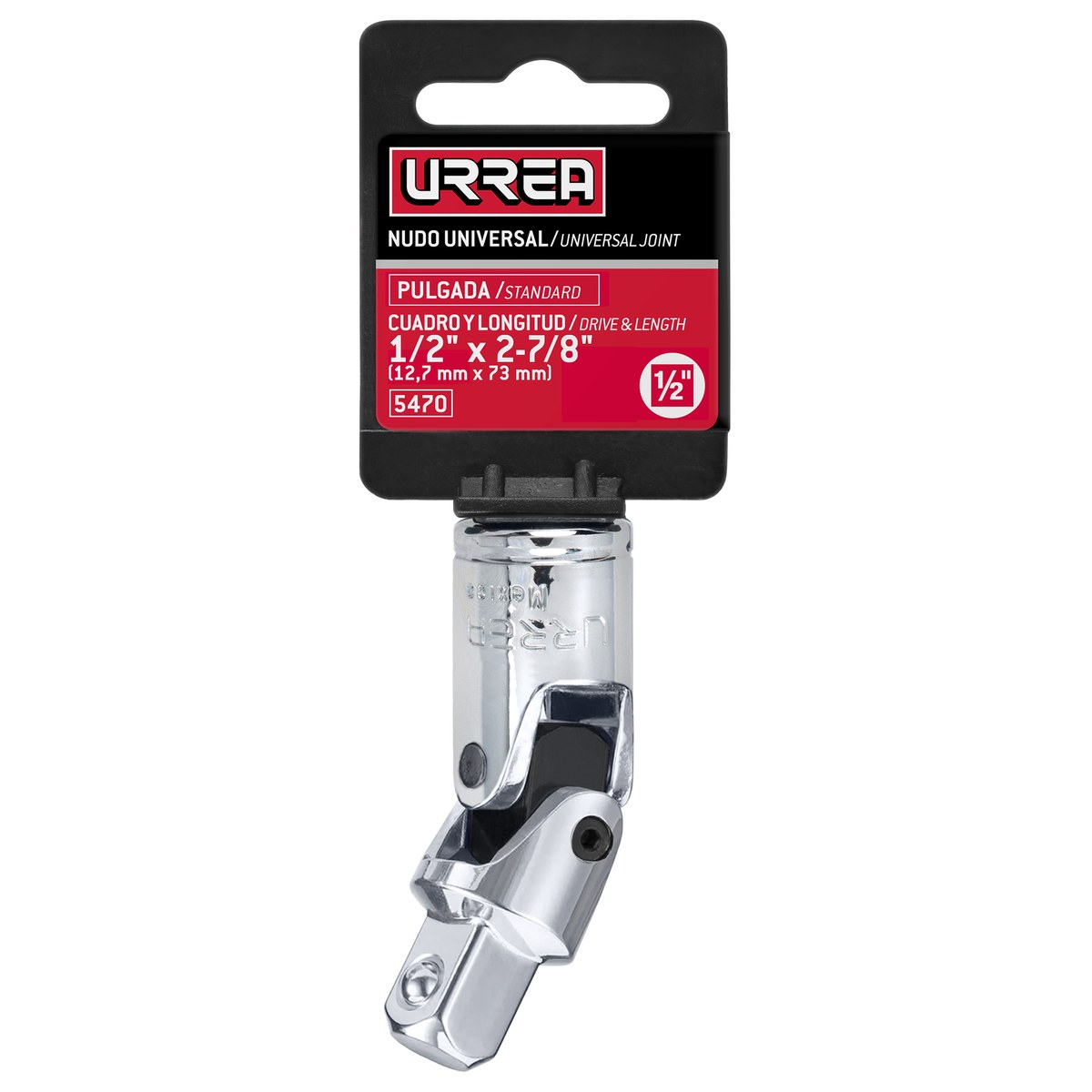 Nudo universal para dado cuadro de 1/2", 2-7/8" Urrea - Imagen 2