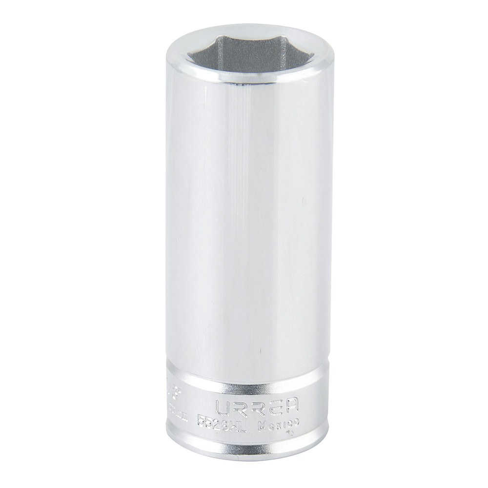 Dado largo cuadro de 3/4", 6 puntas, en pulgadas, 7/8" Urrea