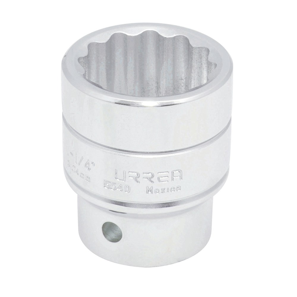 Dado cuadro de 3/4", 12 puntas, en pulgadas, 1-1/4" Urrea