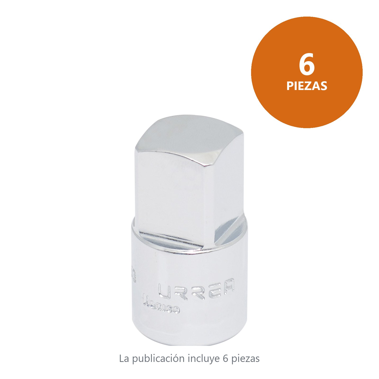 Adaptador para dado cuadro de 1/2" hembra a 3/4" macho Urrea - Imagen 3