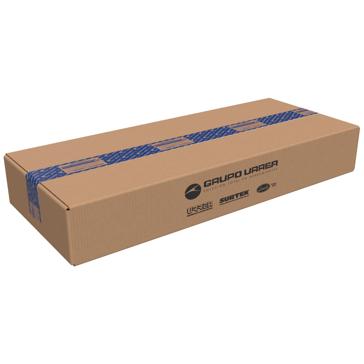 Caja metálica usos múltiples color rojo 23" x 9" x 3" Urrea - Imagen 2