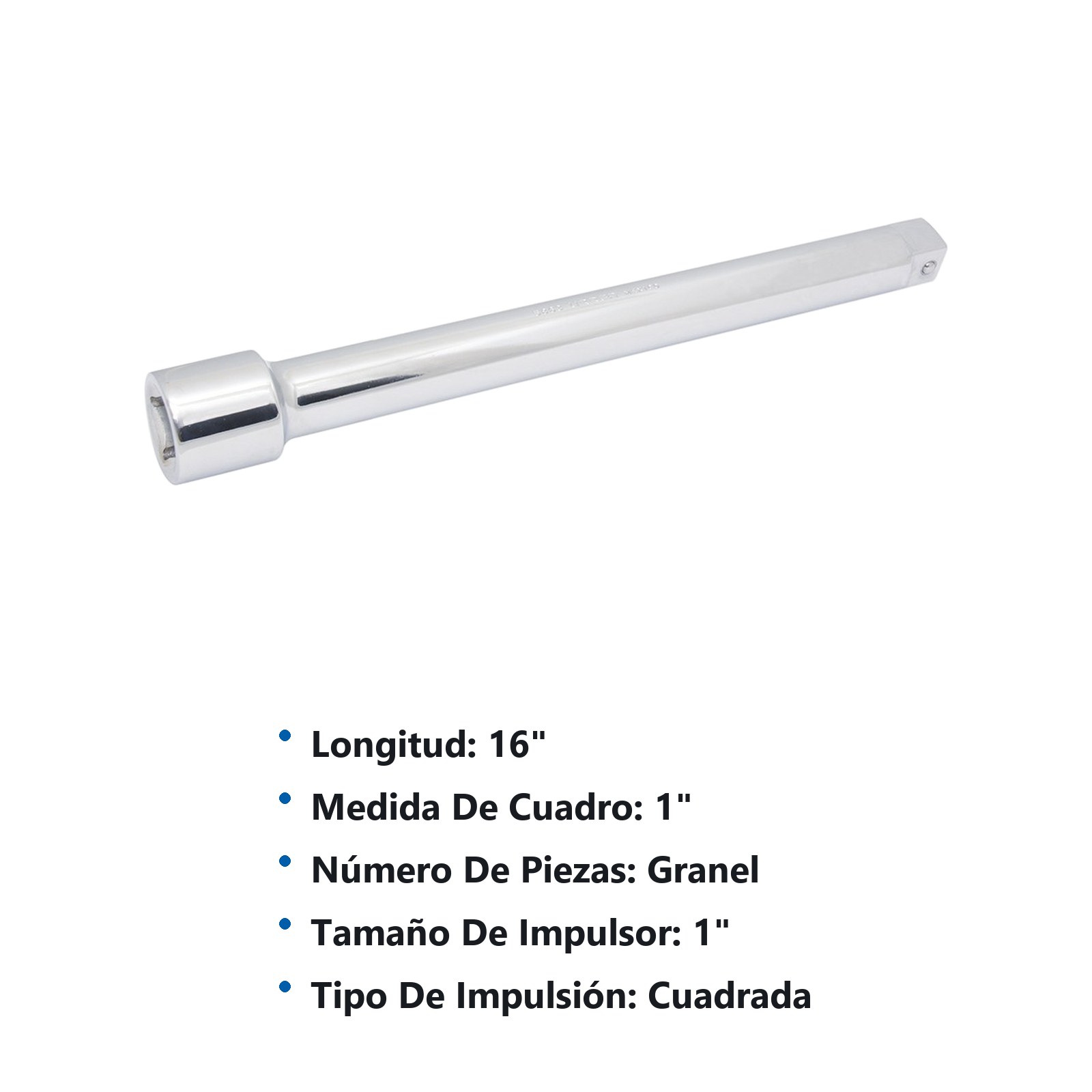 Extensión para dado cuadro de 1", 16" Urrea - Imagen 2