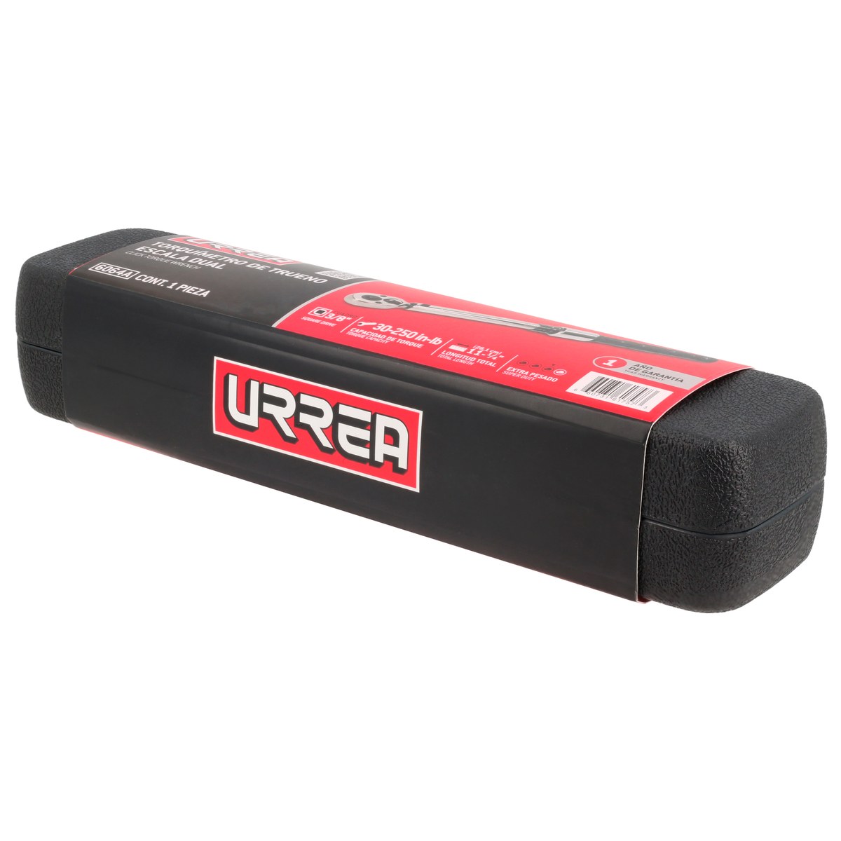 Torquímetro de trueno escala dual cuadro de 3/8", 30-250 in-lb Urrea - Imagen 3