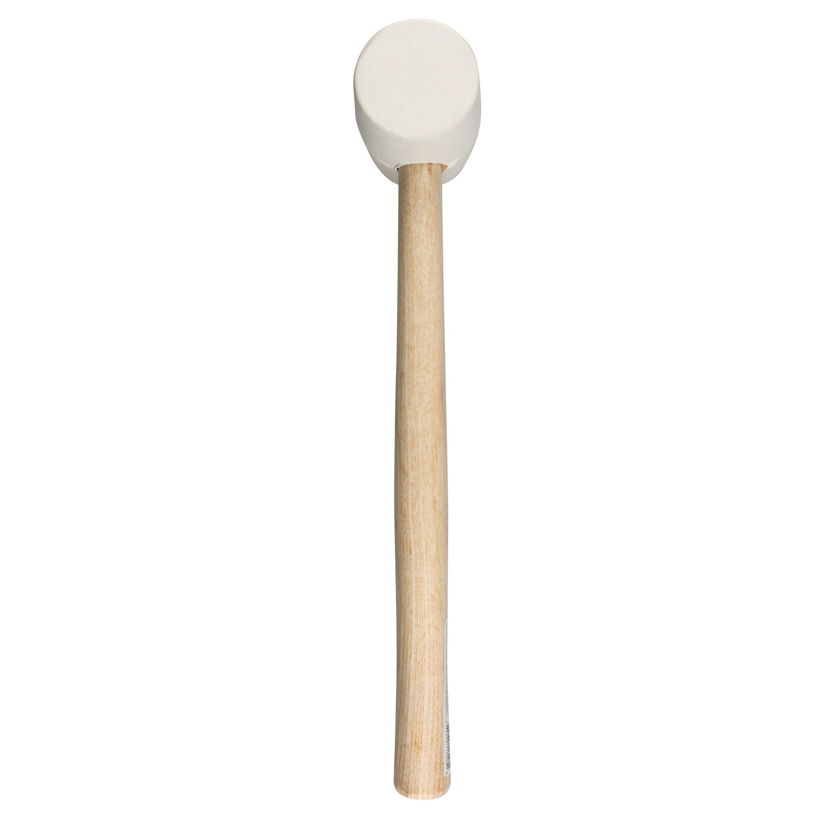 Mazo con cabeza de hule blanco con mango de madera de 12", 8 oz Surtek - Imagen 4