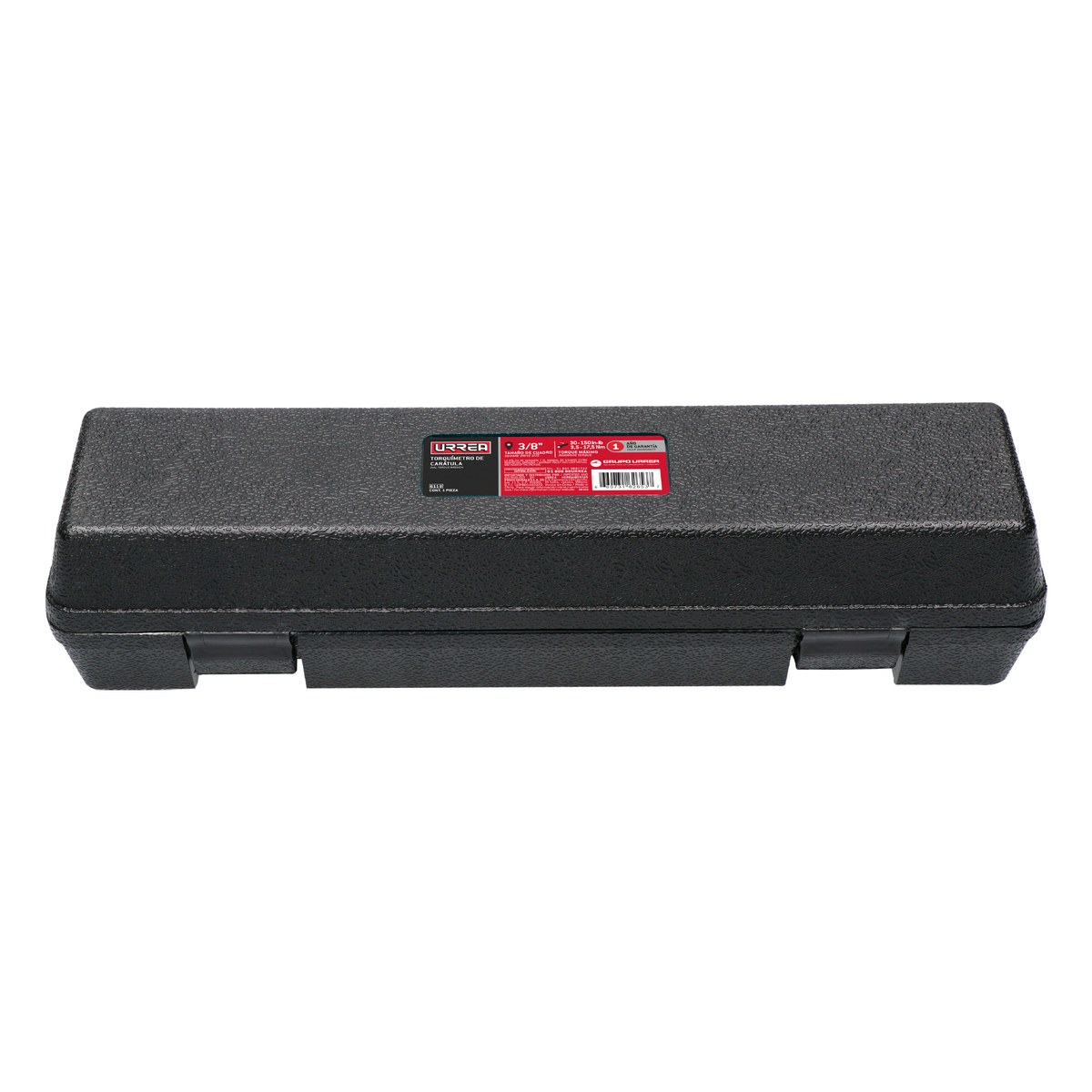 Torquímetro de carátula con cuerpo de aluminio cuadro de 3/8", 30-150 in-lb Urrea - Imagen 3