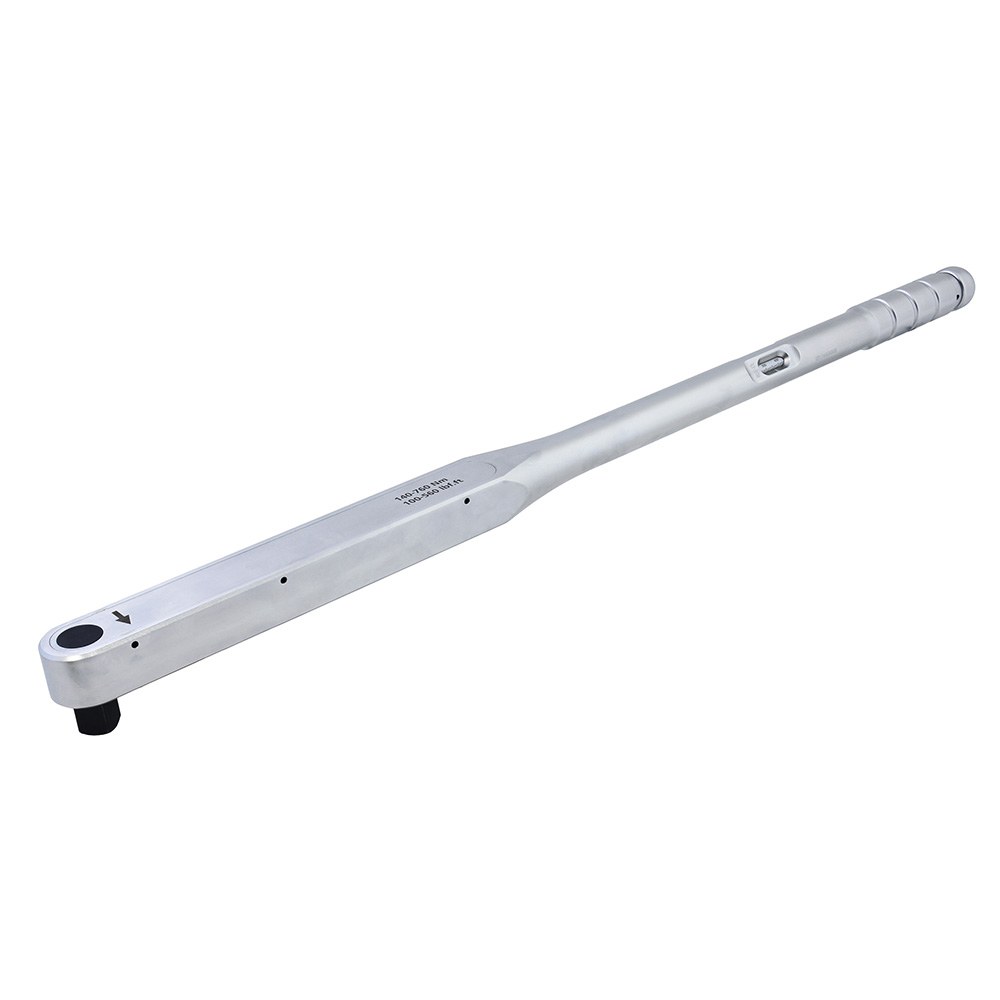Torquímetro de trueno con cuerpo de aluminio escala dual cuadro de 3/4", 100-560 ft-lb Urrea