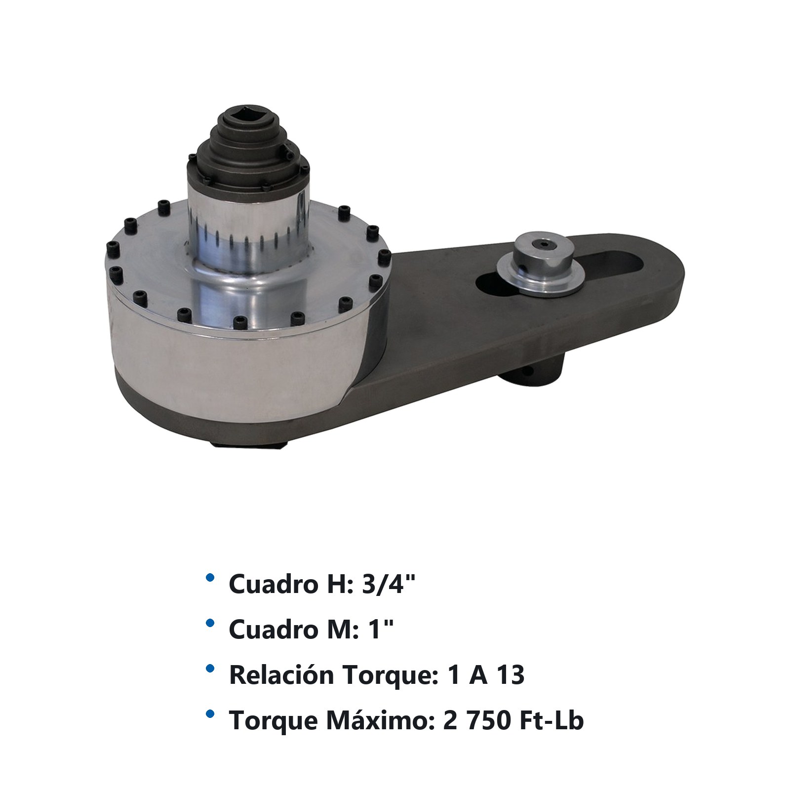 Multiplicador de torque reacción esclava cuadro de 3/4" a 1", 2750 ft-lb Urrea - Imagen 3