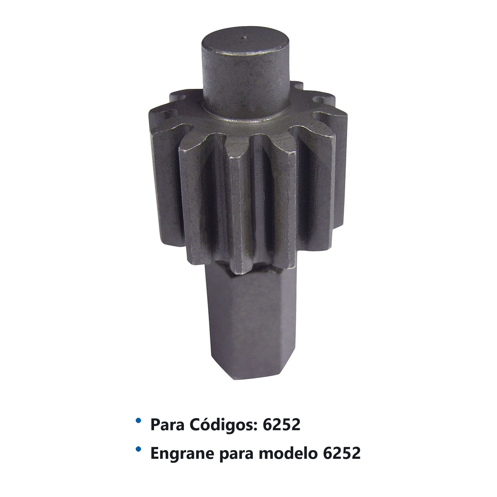 Refacción de engrane para multiplicador de torque modelos posteriores a 2013, 6252 Urrea - Imagen 2