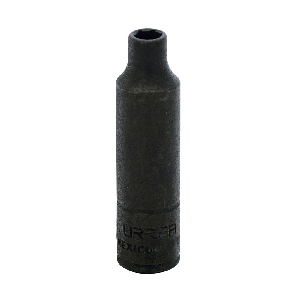 Dado de impacto largo cuadro de 1/4", 6 puntas, métrico, 8 mm Urrea