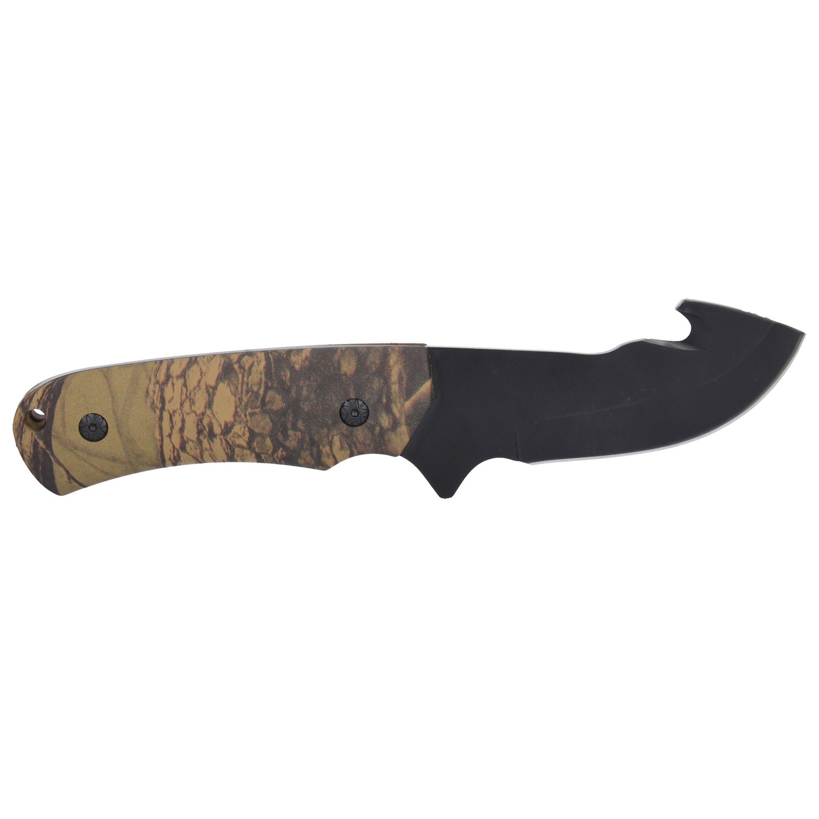 Cuchillo de acero inoxidable con mango de plástico de 8-5/16", para campamento Urrea - Imagen 4