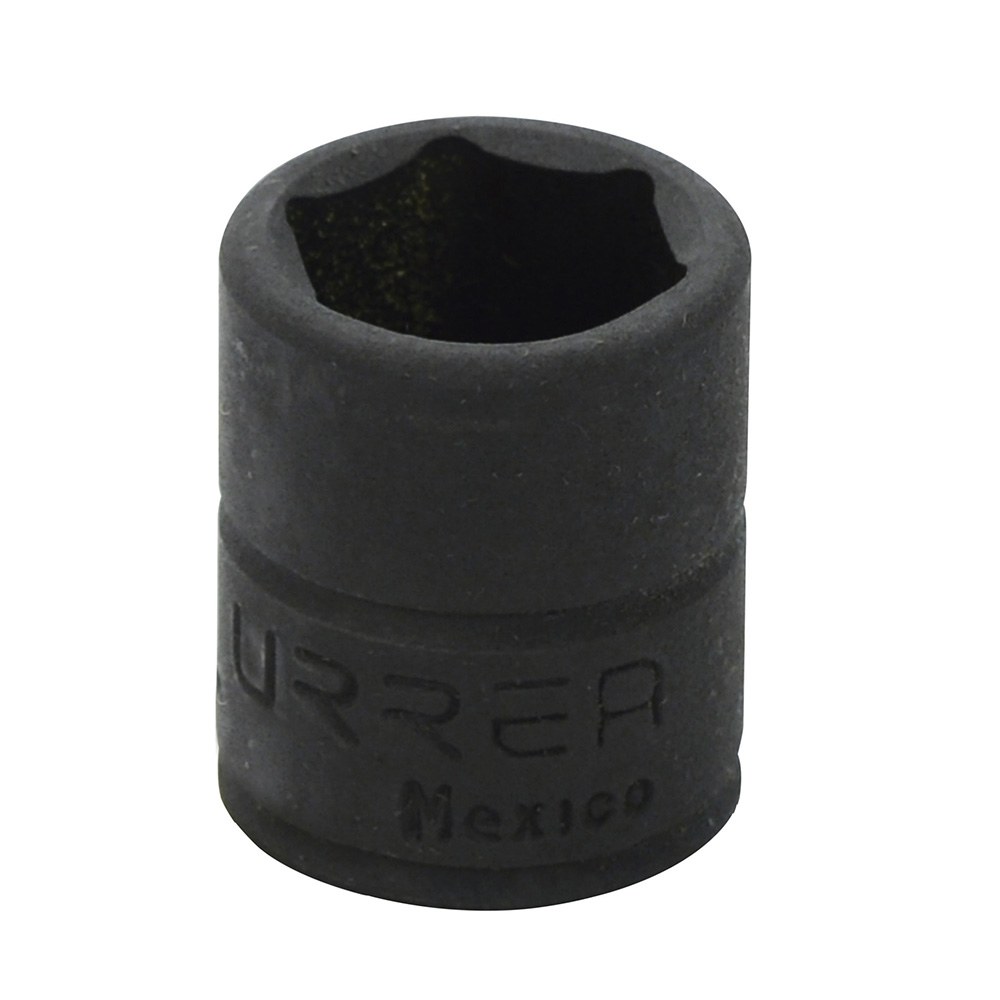 Dado de impacto cuadro de 1/4", 6 puntas, en pulgadas, 7/16" Urrea